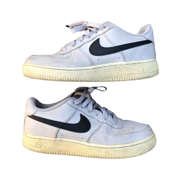 RARE 2017 Nike Air Force 1 GS 'Vast Grey' Size 7.5 - Picture 1 of 16